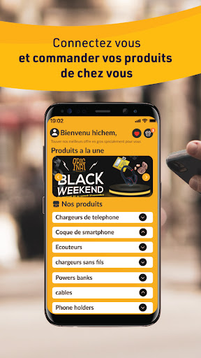 Android application Original - accessoires mobiles screenshort