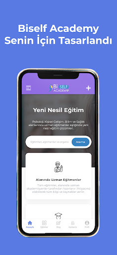 Android application Biself Academy screenshort