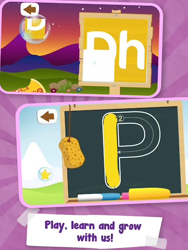 Screenshot of Preschool Alphabet & Numbers