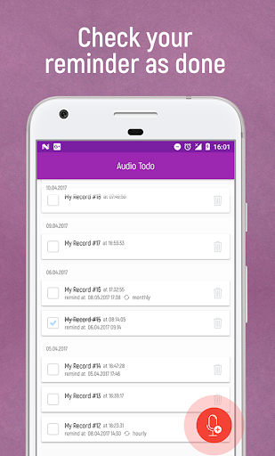 Audio To-Do List and Tasks