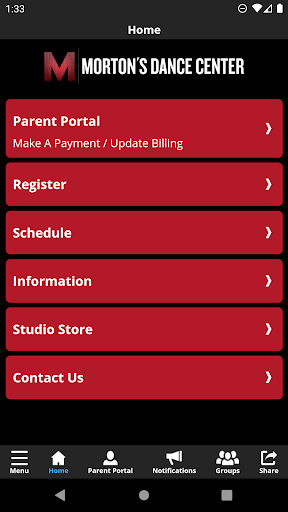 MDC Studio App Screen 2