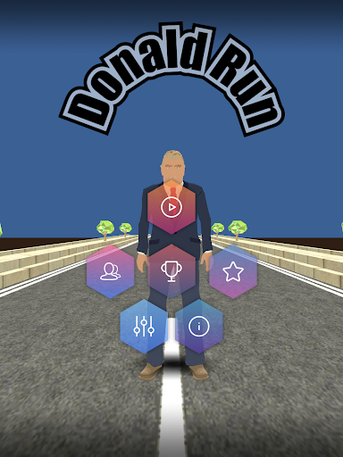 Android application Donald Run screenshort