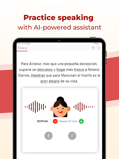 Screenshot of Todaii: Easy Spanish