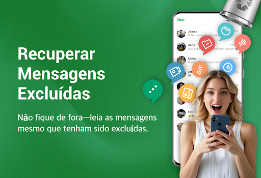 Visualização do aplicativo