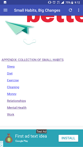 Small Habits, Big Changes