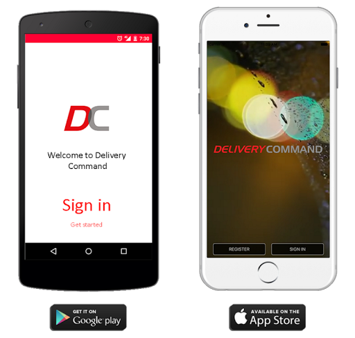 Delivery Command Screen 2