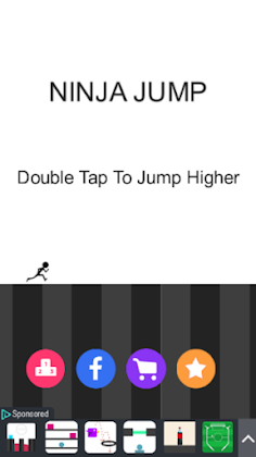 NINJA JUMP HYPER CASUAL ADDICT - Screenshot 1