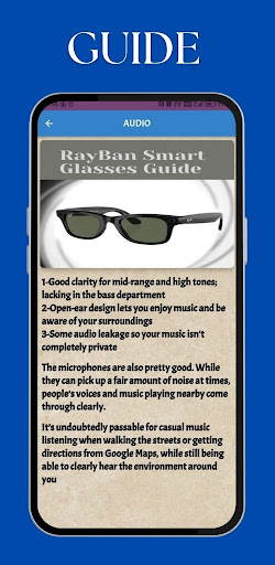Ray Ban Smart Glasses Guide Screen 2