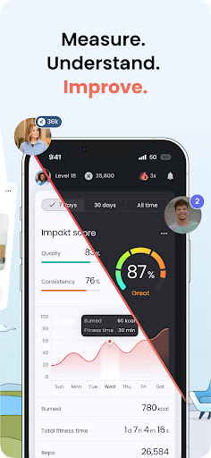 Impakt: Fitness AI Coach Screen 3
