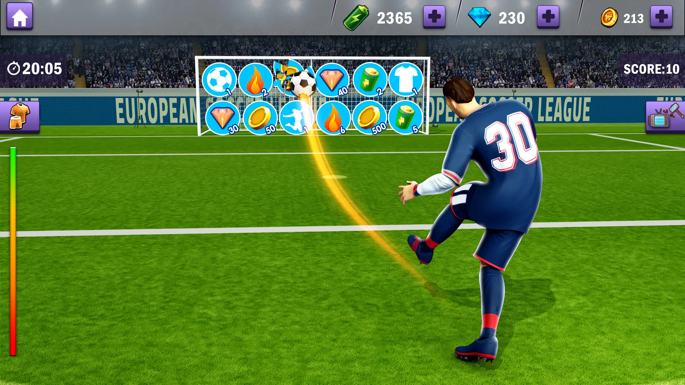 Field Goal: Flick Soccer Games