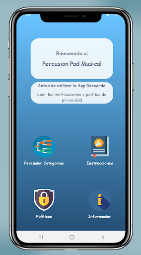 Percusión Pad Musical Screen 2