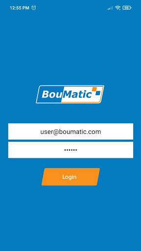 Android application Boumatic Activity Notification screenshort