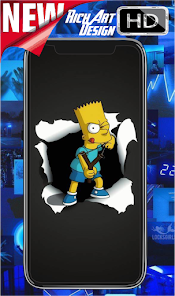 Screenshot 2 Happy Tree And Bart Wallpaper  android