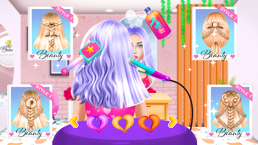 Fashion Girl: Dressup & Hair screenshot 19