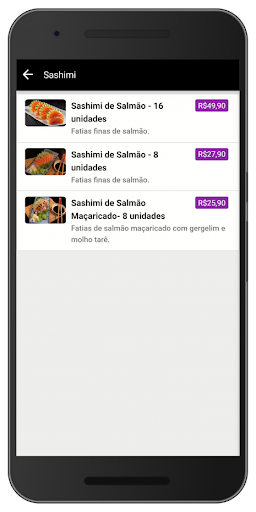 Oga Sushi Delivery Screen 2