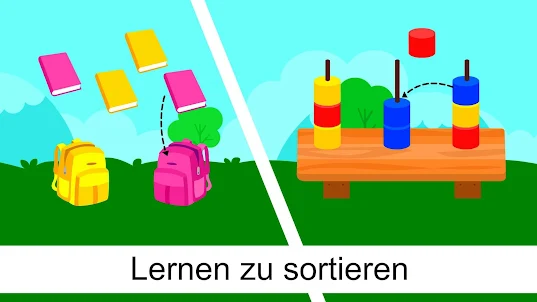 Formen & Farbenspiele für Kind