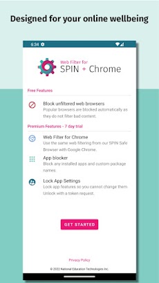 Web Filter for Chrome and SPINのおすすめ画像1