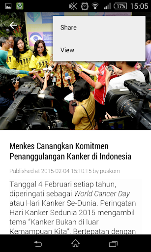 Sehat Negeriku - Ministry of H Screen 2