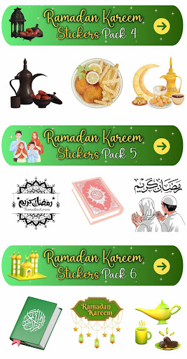 Ramadan Kareem Stickers Screen 3