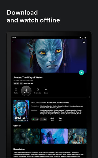 Screenshot of MEGOGO: Live TV & movies
