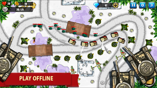 Tower Defense - War Strategy Game screenshots apk mod 4