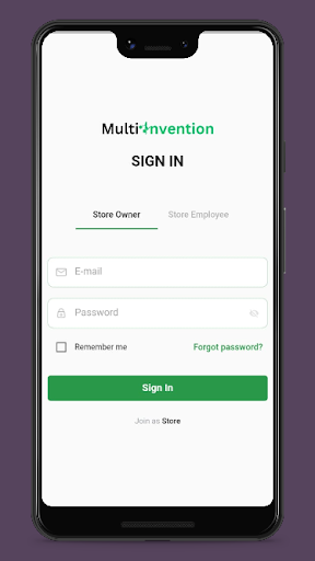 Android application Multi Invention-Store screenshort