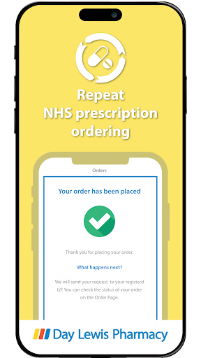 Android application Day Lewis NHS Prescriptions screenshort