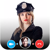Fake Call from Police Women icon