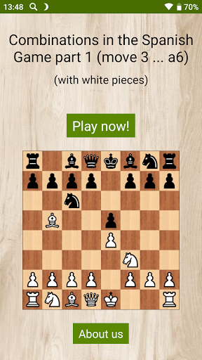 Screenshot of Chess - Ruy Lopez Opening