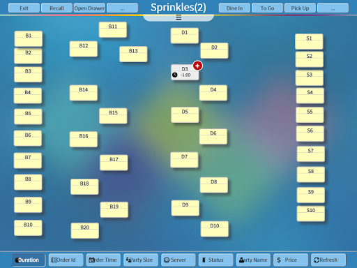 Menusifu POS Screen 2