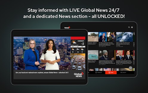 Global TV Screenshot
