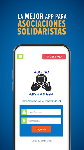 Android application ASEFRU screenshort