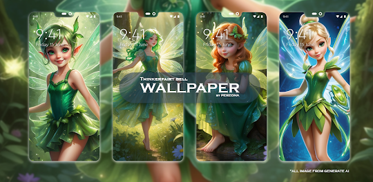 Wallpaper TinkerFairy With AI