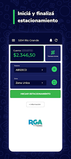 Android application SEM Río Grande screenshort