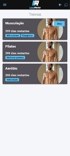 Luan Rocha Personal Trainer Screen 2