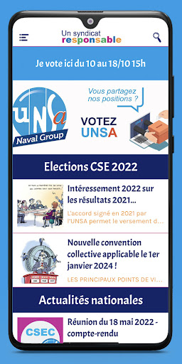 UNSA Naval Group Screen 2