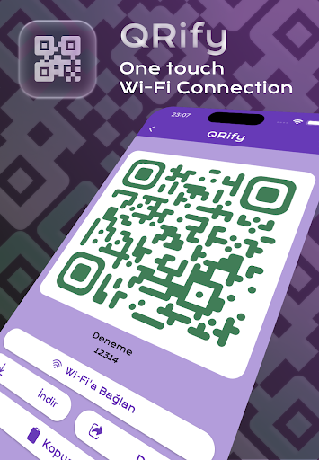 QRify: Generate & Scan QR code Screenshot 3 - AppWisp.com