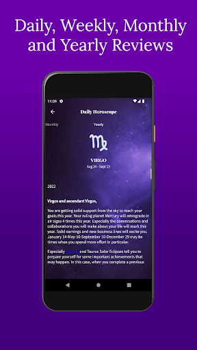 Daily Horoscope Screen 3