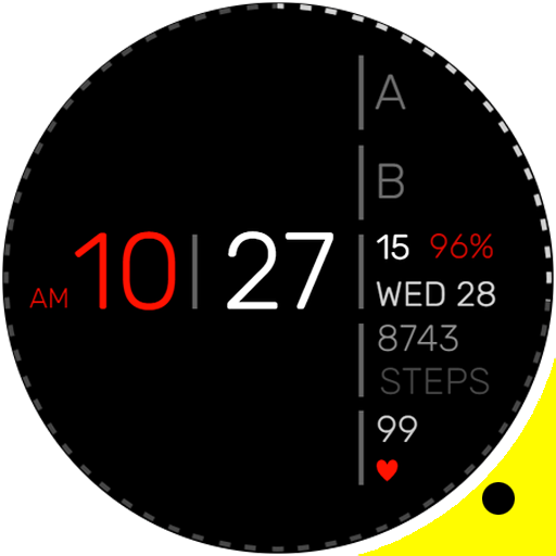 Digital Minimal Watchface VS75 logo