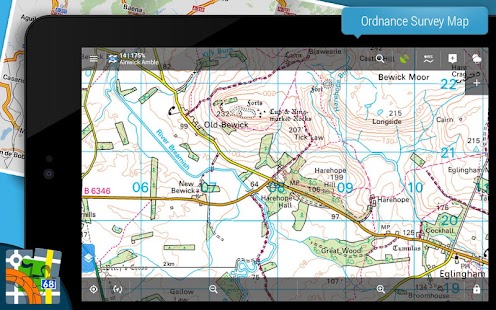 Locus Map Pro Navigation Screenshot