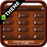 GOContacts theme Leather icon