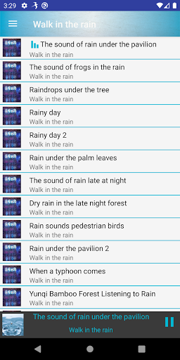 Nature Sound Collection Screen 2