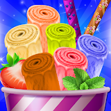 Colorful Ice Cream Roll Maker: Dessert Cooking Fun icon