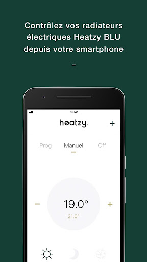 Android application Heatzy BLU screenshort