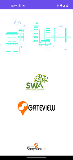 Android application Gateview screenshort