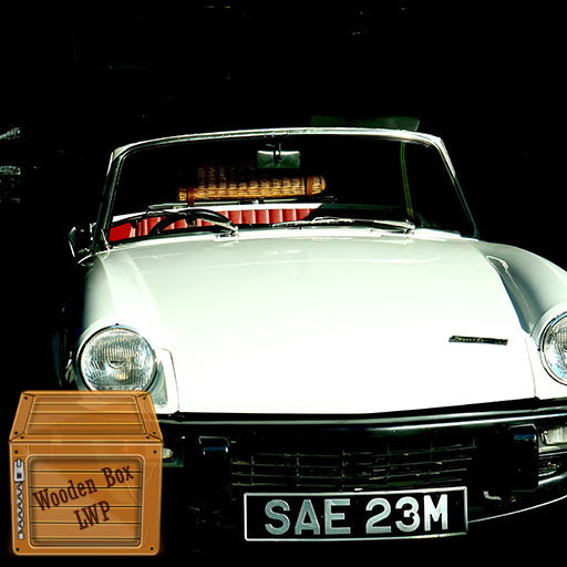 classic car wallpaper logo