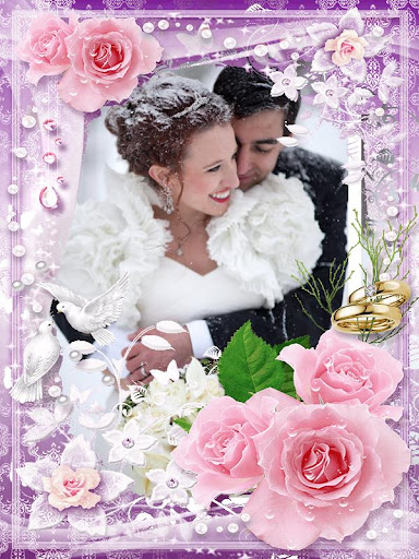 Android application Wedding Photo Frame Love Photo screenshort