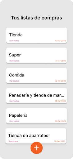 List Master - Lista de compras Screen 3