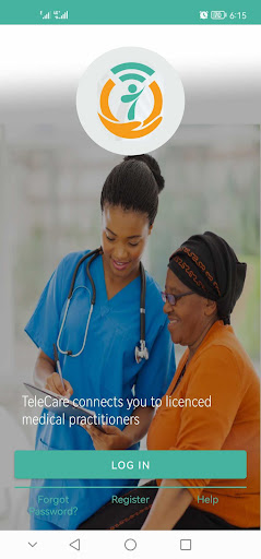Android application TeleCare screenshort