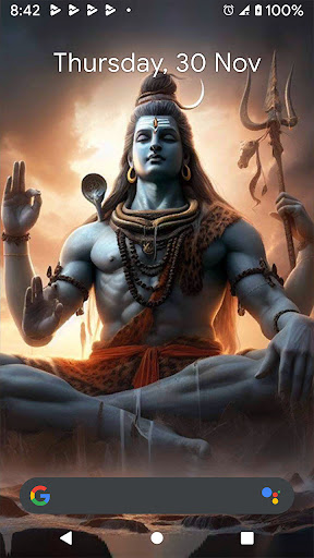 Android application Lord Shiva HD Wallpaper screenshort